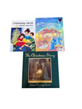 Christmas Advent Picture Book Set 3 Jesse Tree Arch Books Spirin Winkler Busch